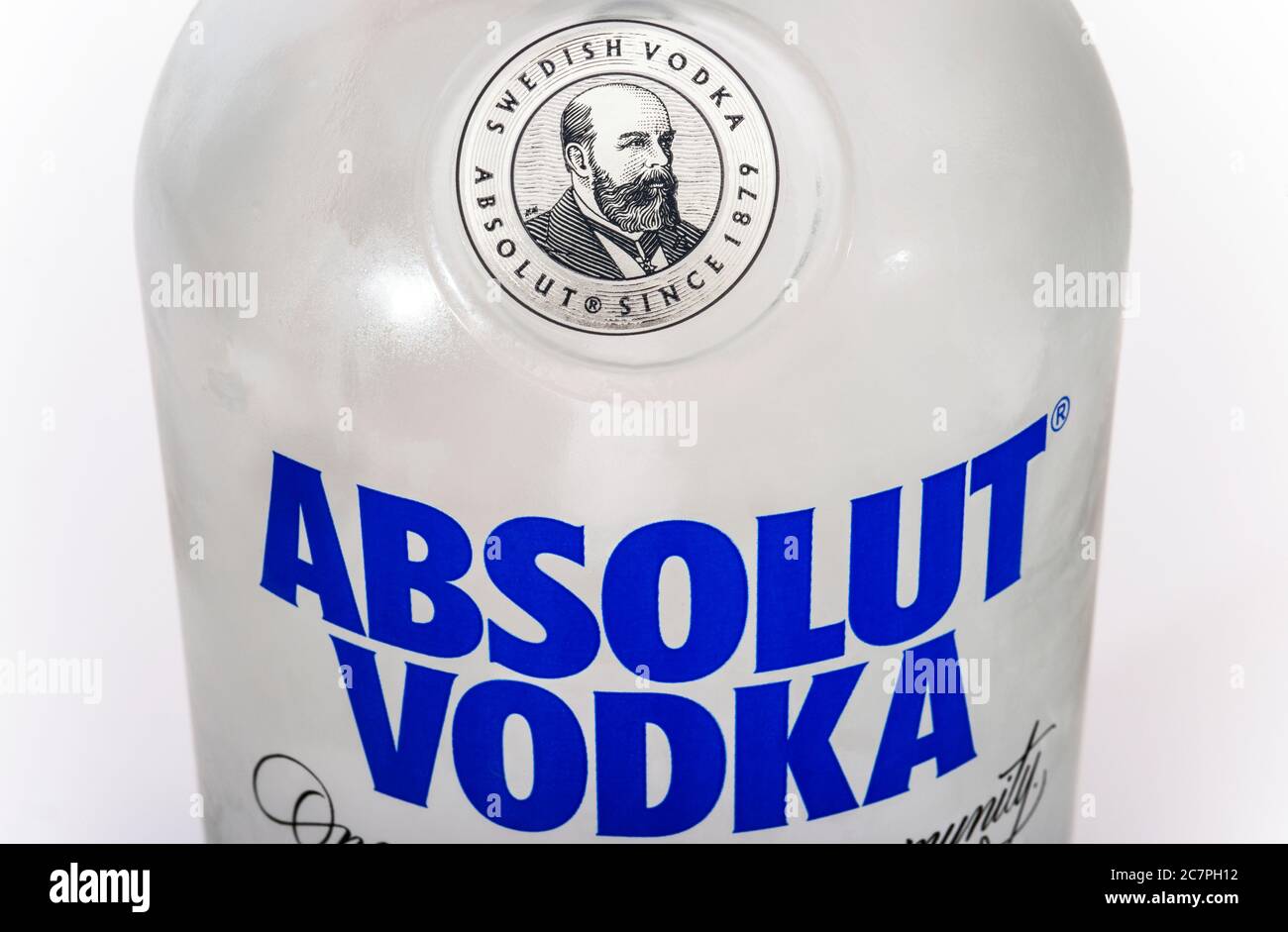 Absolut vodka Stock Photo