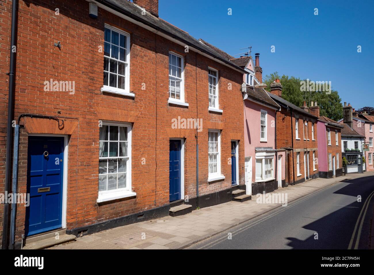 New Street Woodbridge Suffolk UK Stock Photo Alamy