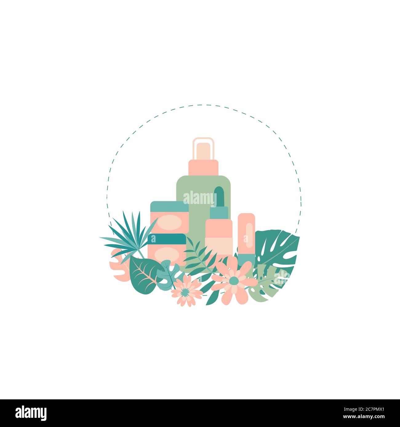 natural cosmetics vector Stock Vector Image & Art - Alamy