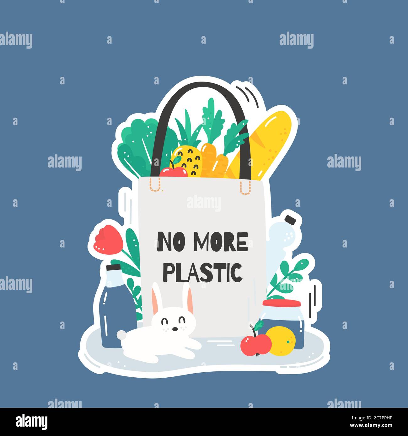 no plastic vector Stock Vector Image & Art Alamy