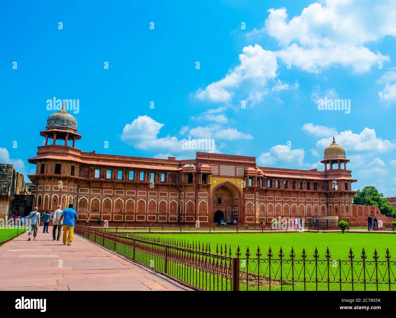 Agra Fort is a historical fort in the city of Agra in India. Lal Quila