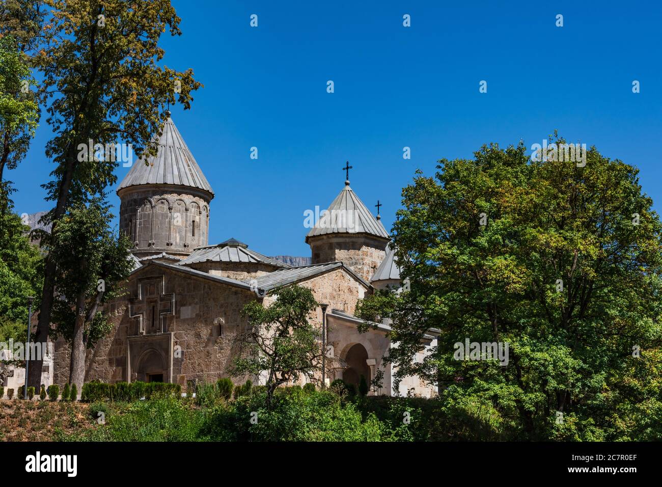 Haghartsine landmark of Tavush Armenia eastern Europe Stock Photo