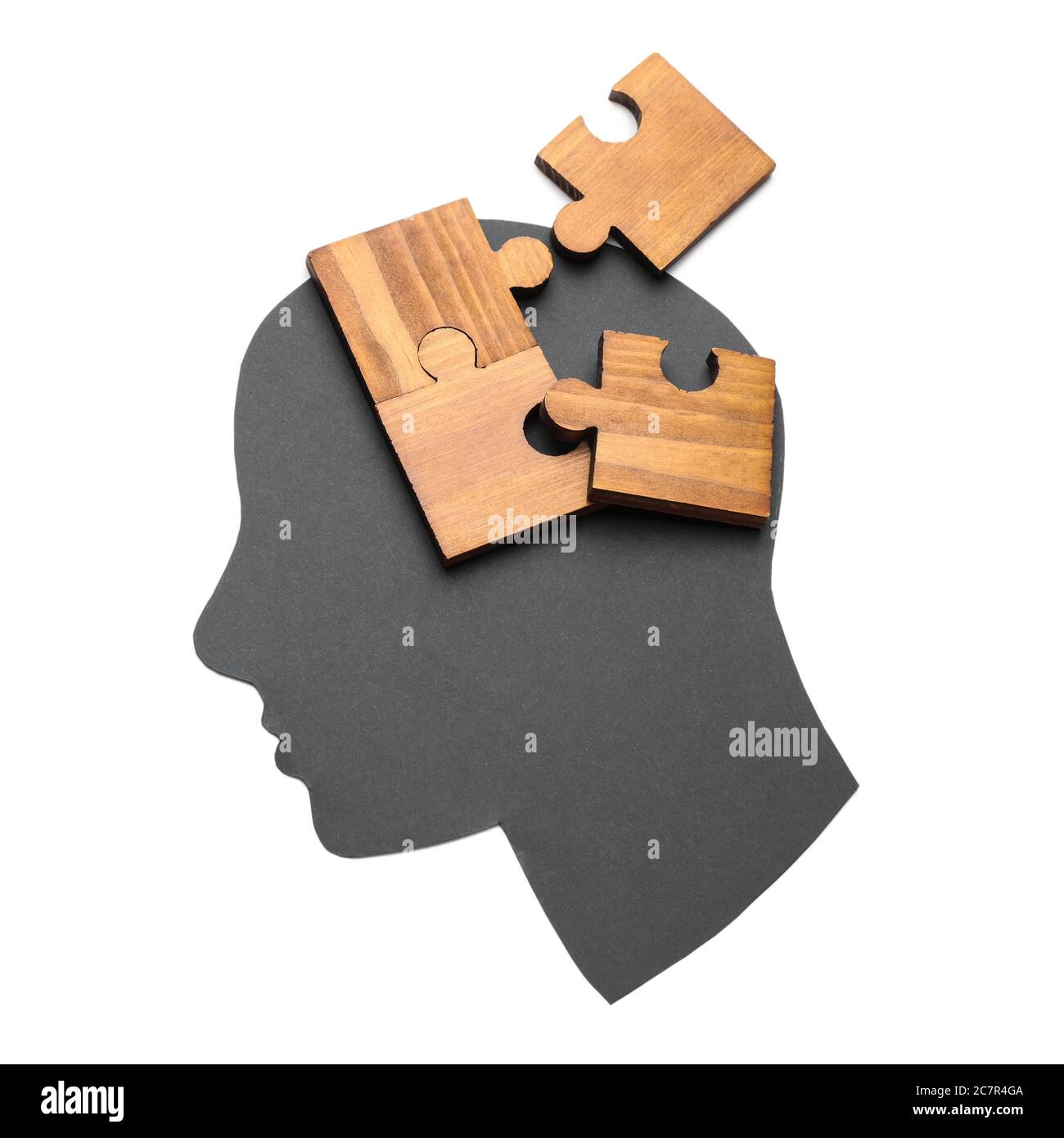 Brain human puzzle pieces creative hi-res stock photography and images ...
