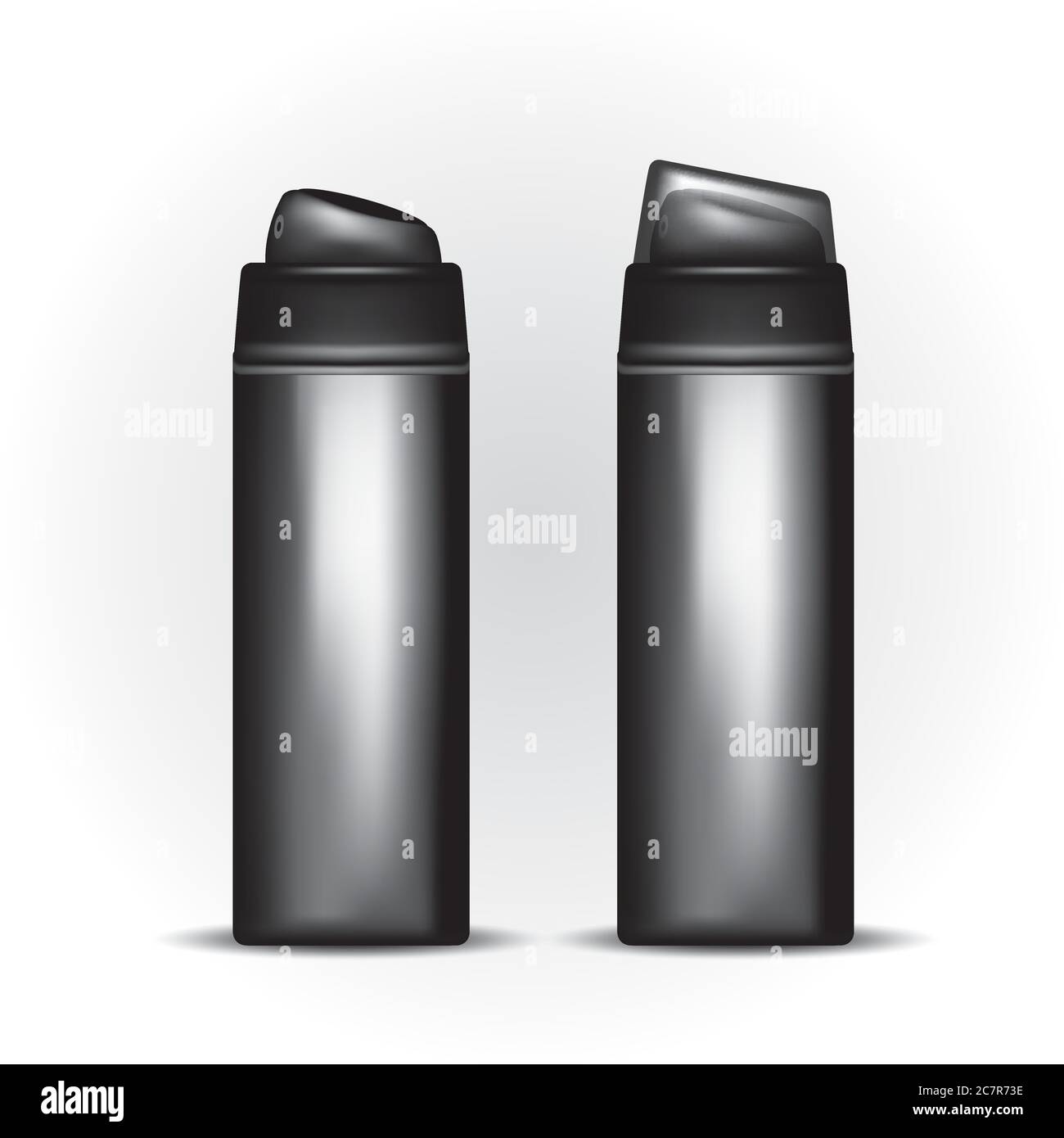 A readymade concept for an advertising poster of male antiperspirants