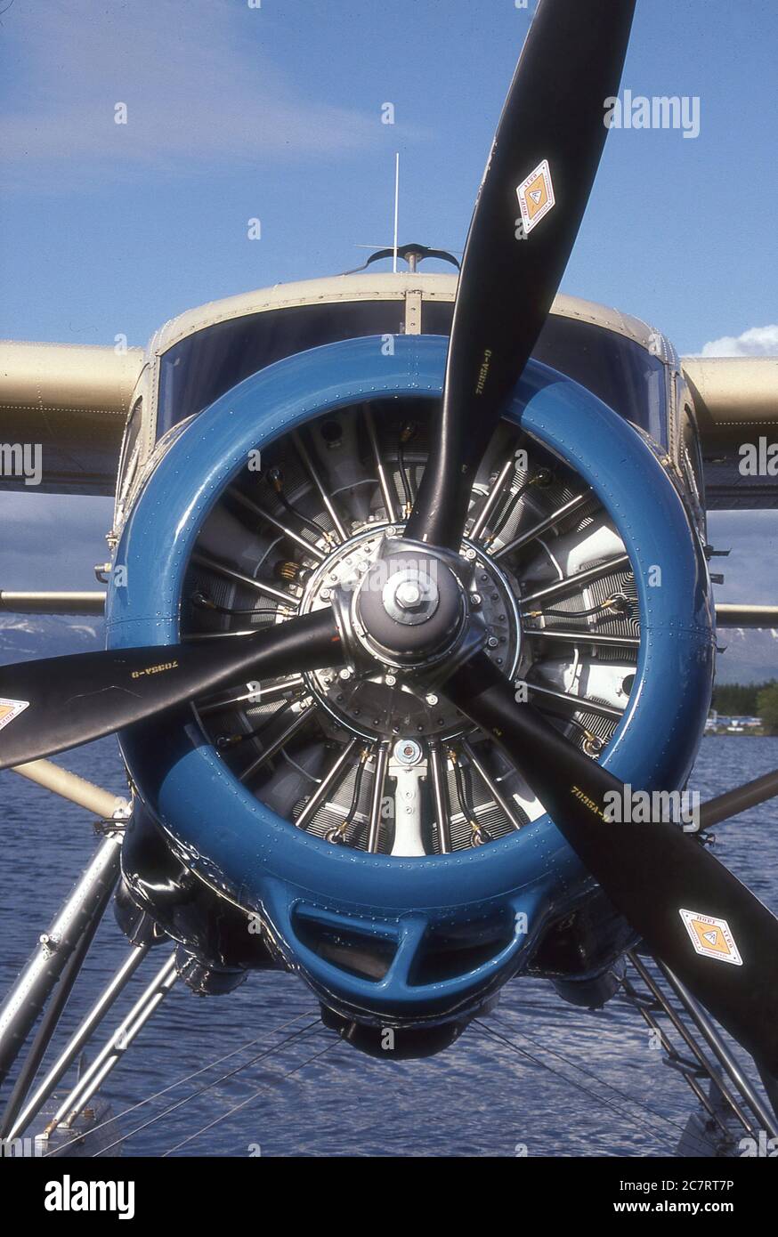 DHC-3 OTTER OF BALD MOUNTAIN AIR SERVICE. Stock Photo