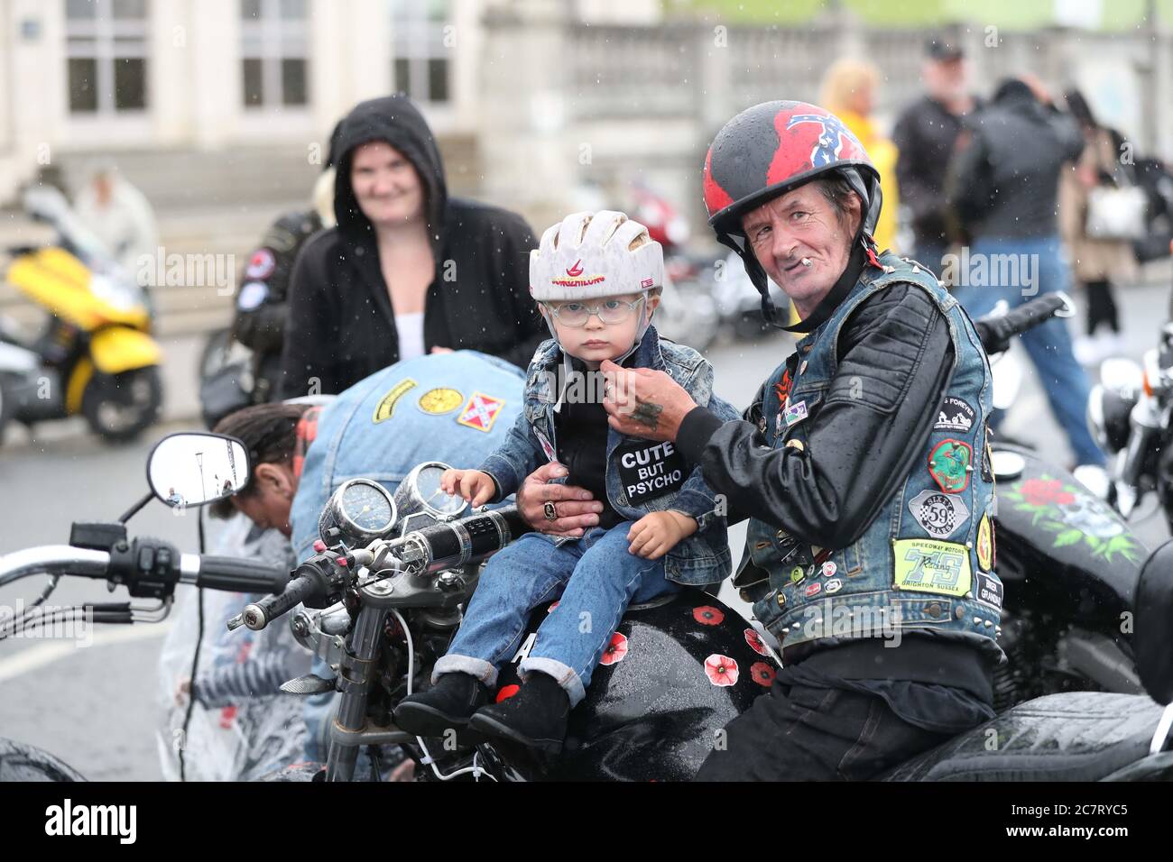 Mod Rocker Scooter Mods and rockers on vespa scooters hi-res stock photography and images ...