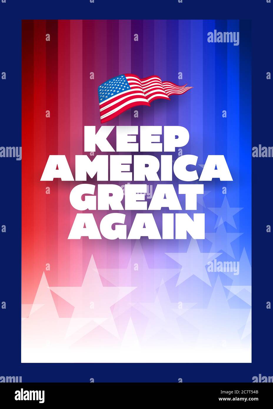 Presidental Election Campaign Slogan Poster Keep America Great Again Concept Design Template Typographic Vector Design Political Election Campaign Stock Vector Image Art Alamy