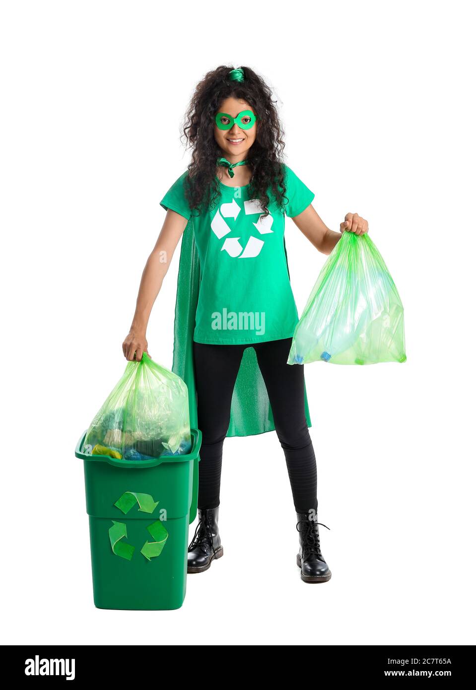 White Trash Bag Costume