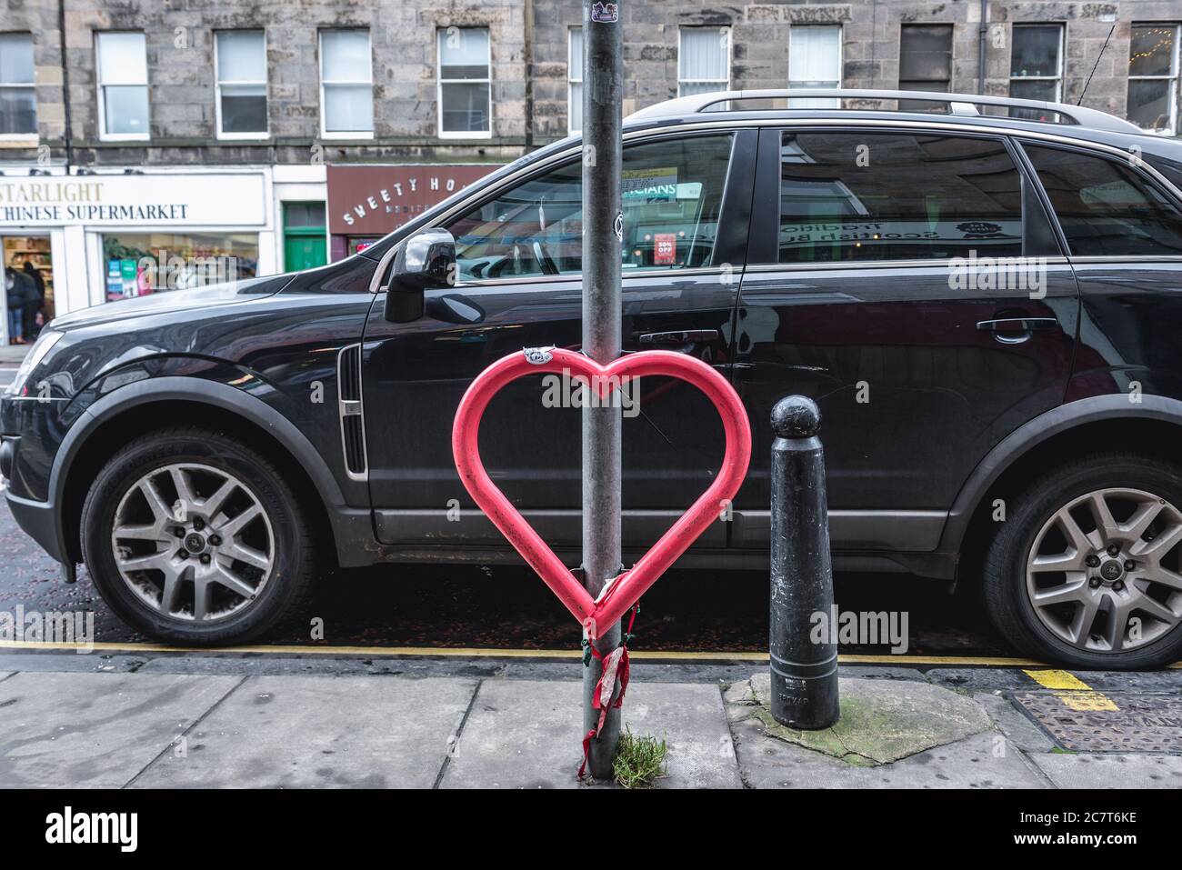Heart shaped bike holder sale