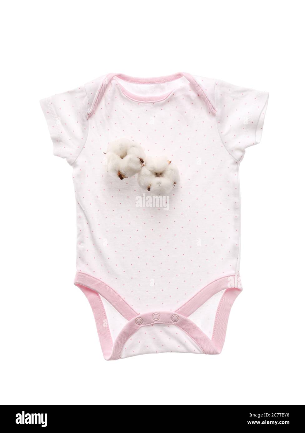 white cotton baby clothes