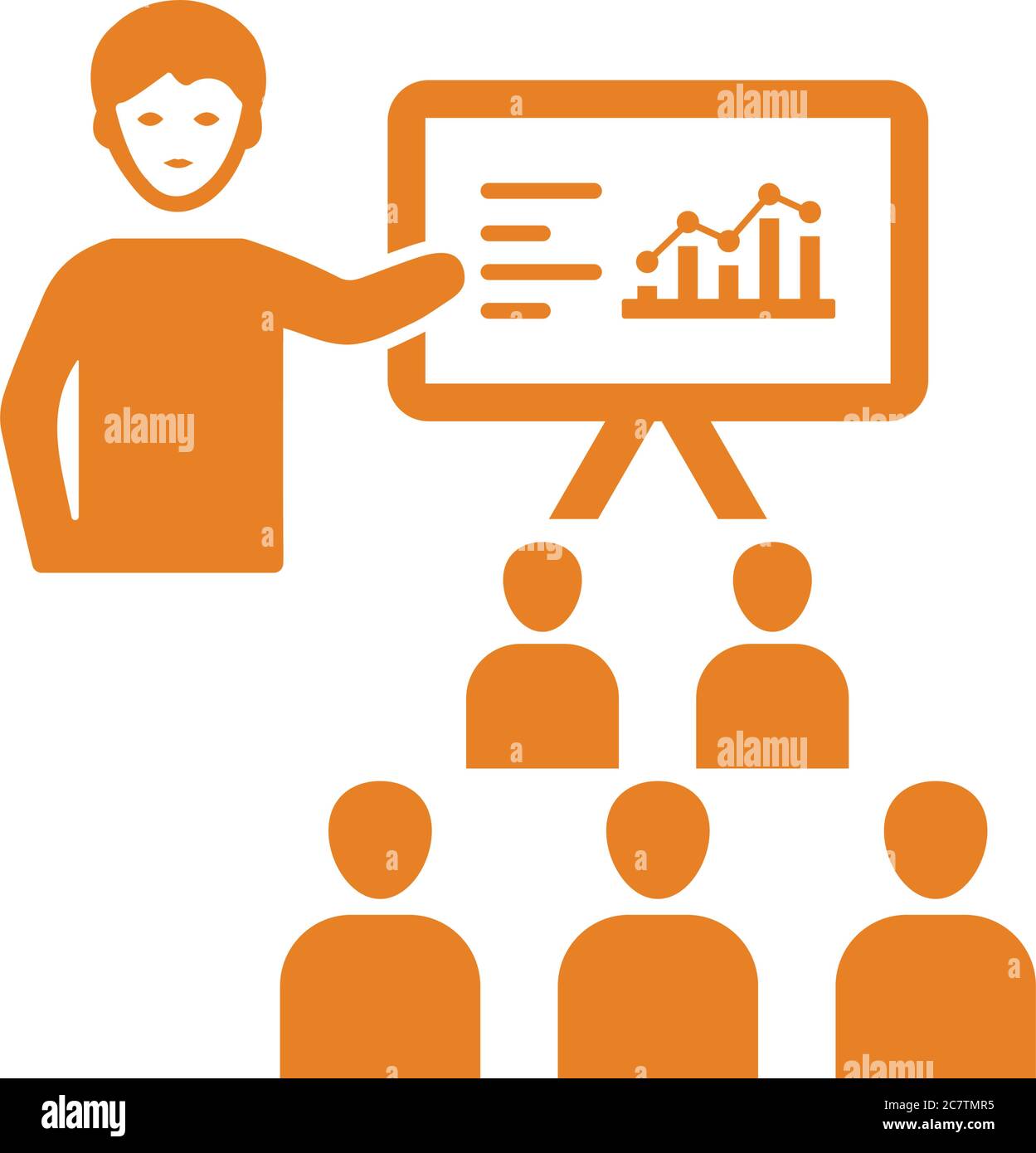 Business analytics, presentation icon. Perfect for use in designing and ...