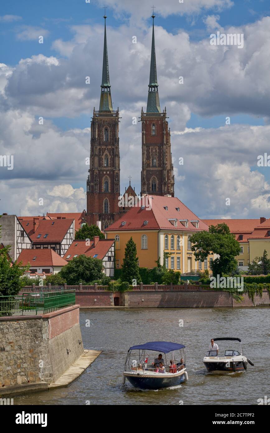St John's The Baptist Gothic Cathedral Ostrow Tumski Lower Silesia ...