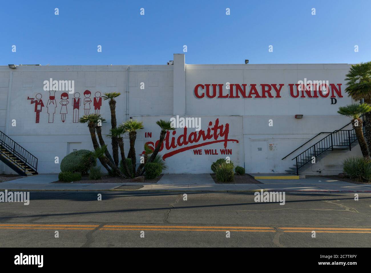 Las Vegas NV, USA. 19th July, 2020. Culinary Workers Union reports 22 deaths of workers and 352 hospitalizations of members of their family as a result of the coronavirus in Las Vegas, Nevada on July 19, 2020. Credit: Damairs Carter/Media Punch/Alamy Live News Stock Photo