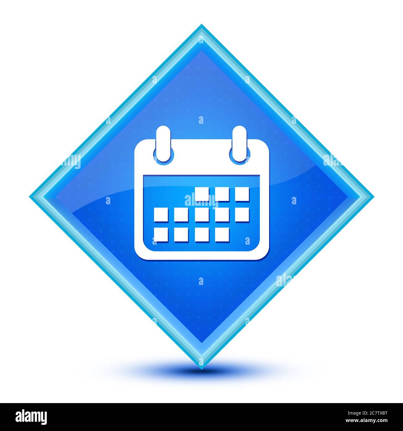 Blue sign appointment symbol icon hi-res stock photography and images ...