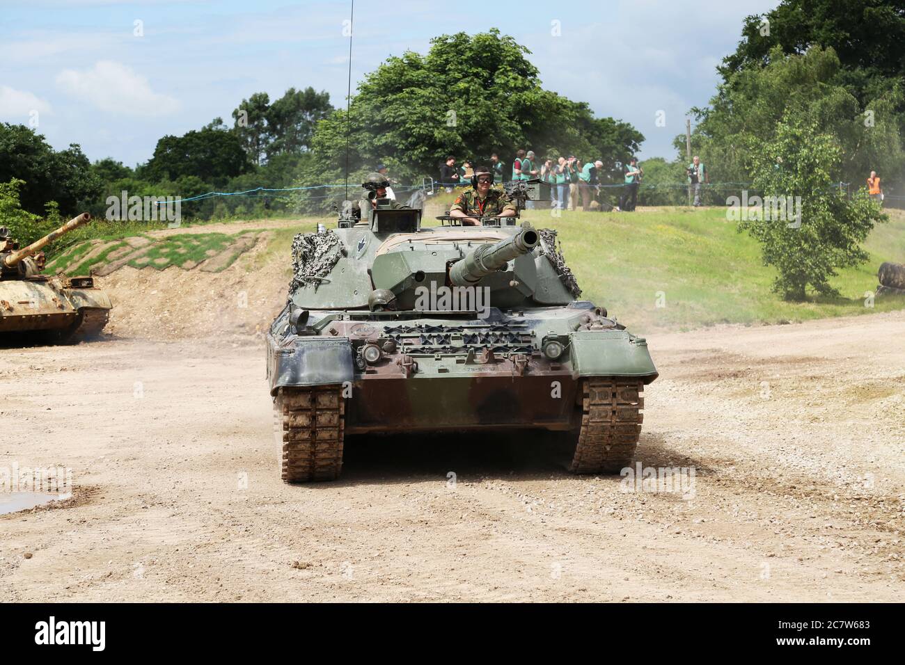 Canadian Leopard C2 Tank, Tank Museum, Bovington, Dorset. UK Stock ...