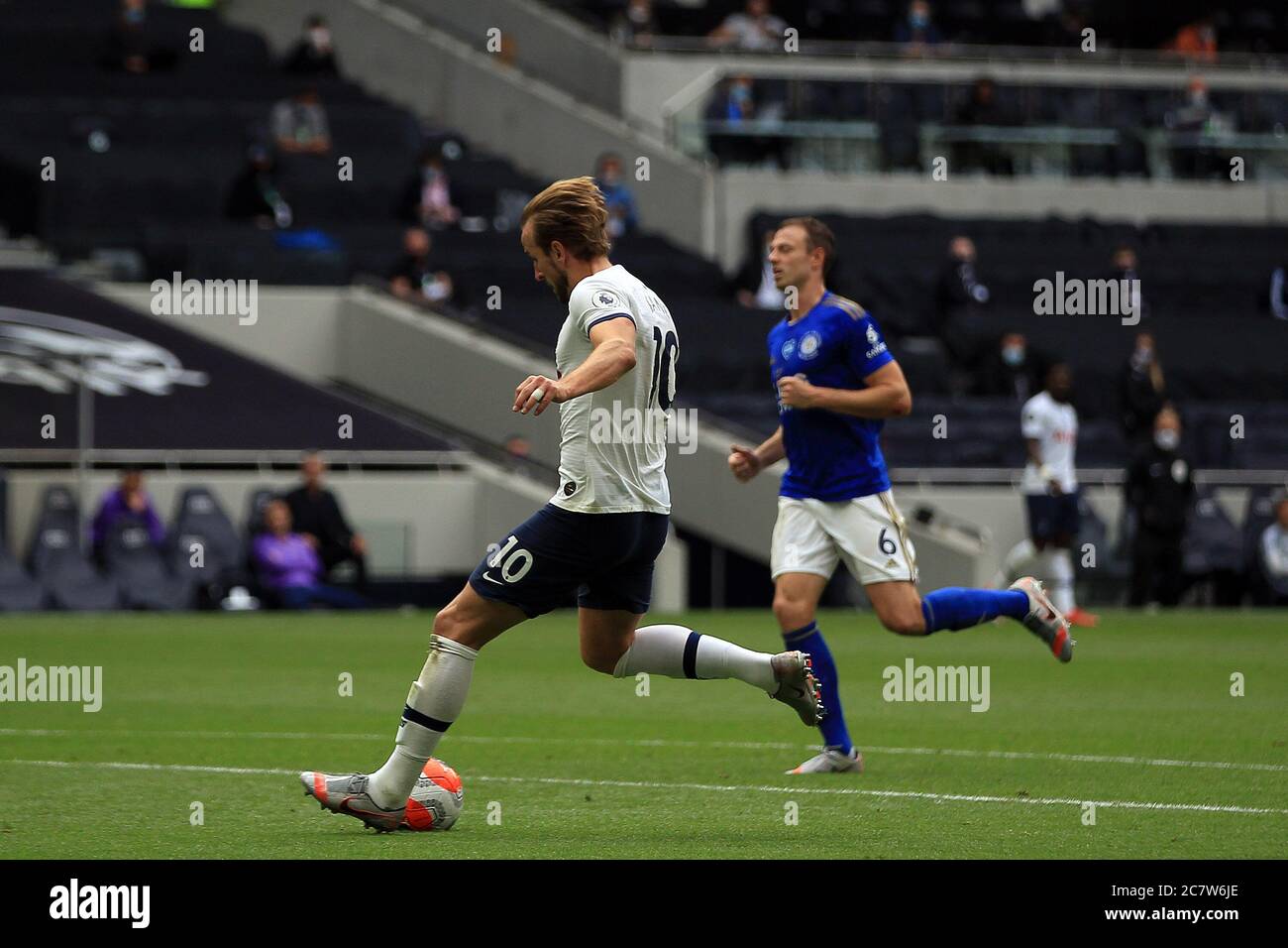 London Uk 19th July 2020 Harry Kane Of Tottenham Hotspur Scores What Would Have Been His