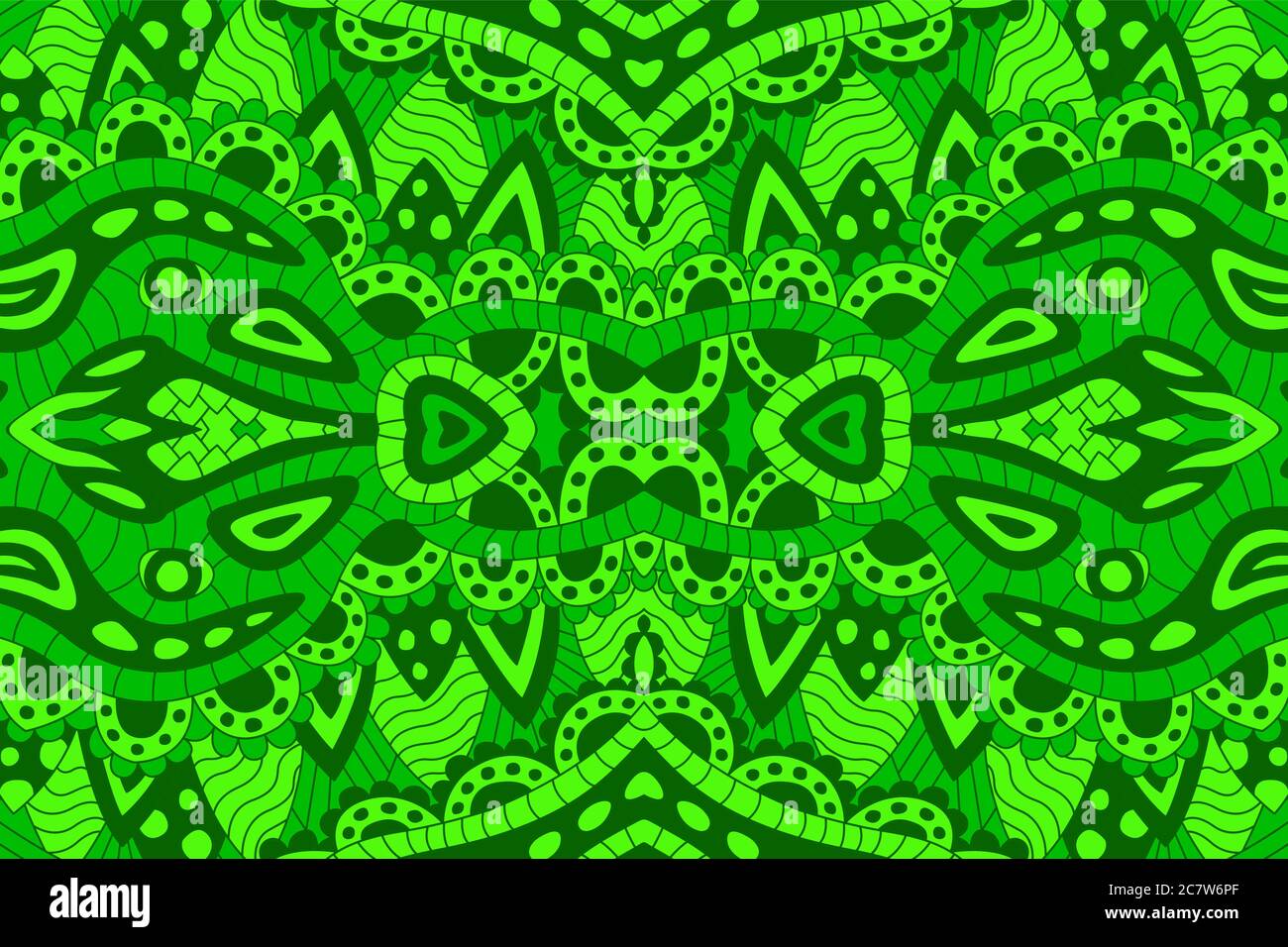 Green snake seamless background Stock Vector Images - Alamy