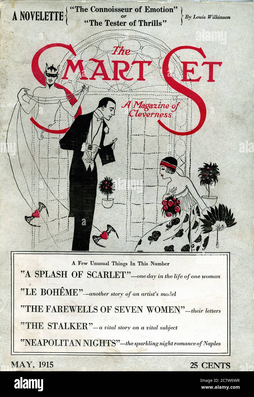 The Smart Set -  May 1915 - Vintage american literary magazine Stock Photo