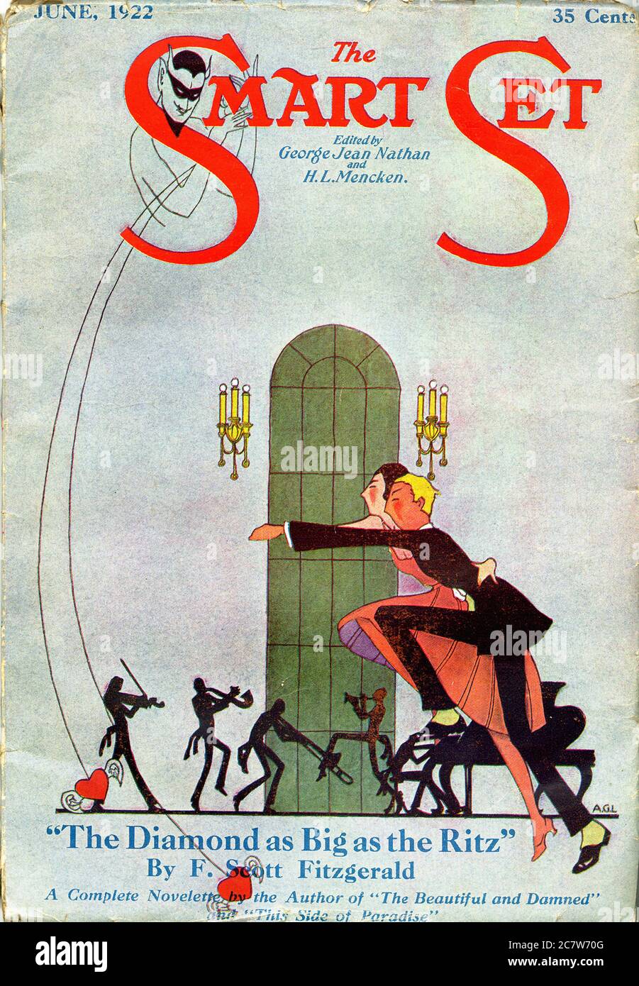 The Smart Set -  June 1922 - Vintage american literary magazine Stock Photo