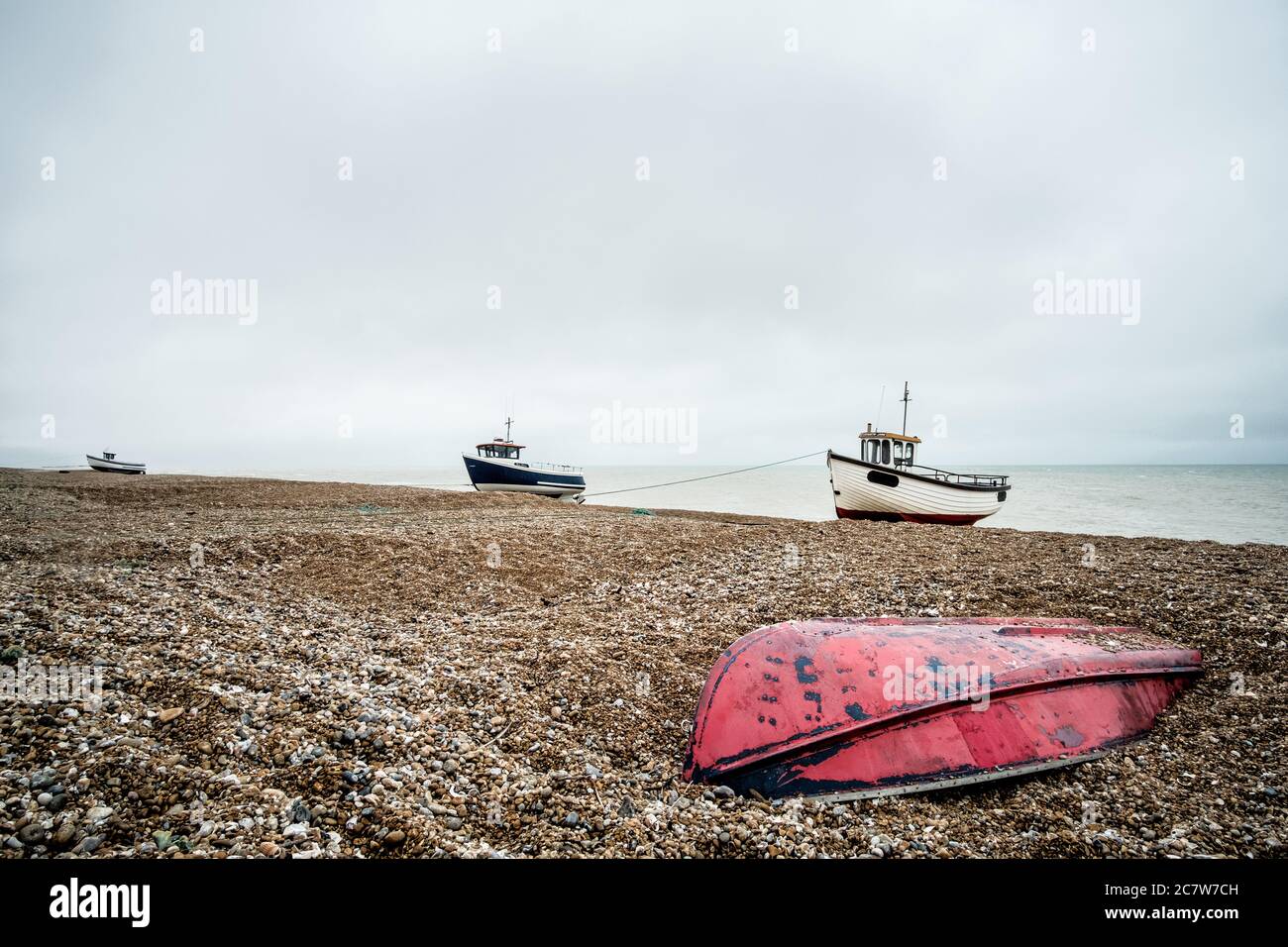 Fishing Boats, Dungeness, Kent, UK Stock Photo - Alamy