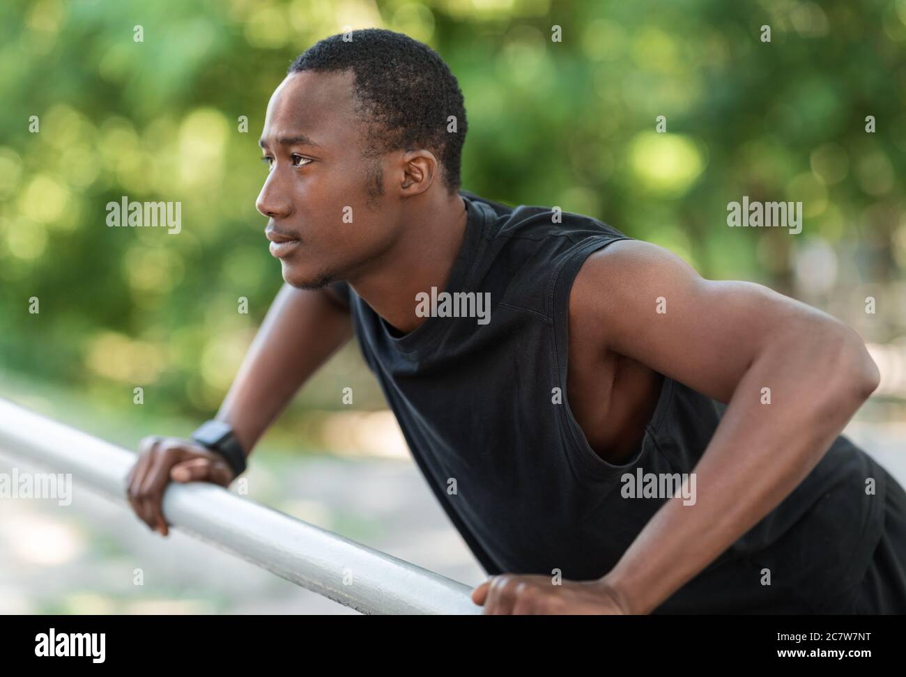 African sportsman hi-res stock photography and images - Alamy