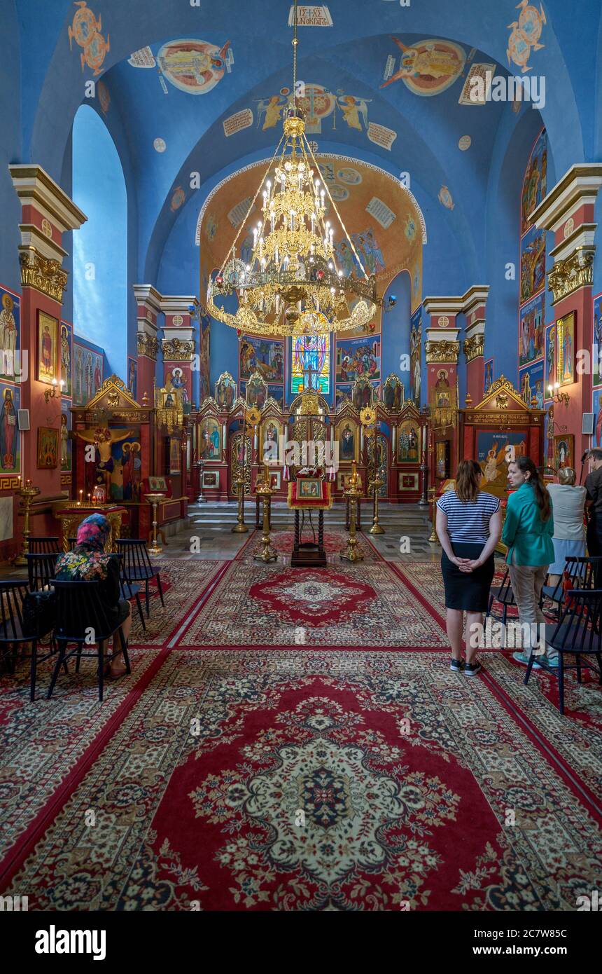 Orthodox Cathedral of St Cyril and Methodius Wroclaw Stock Photo Alamy