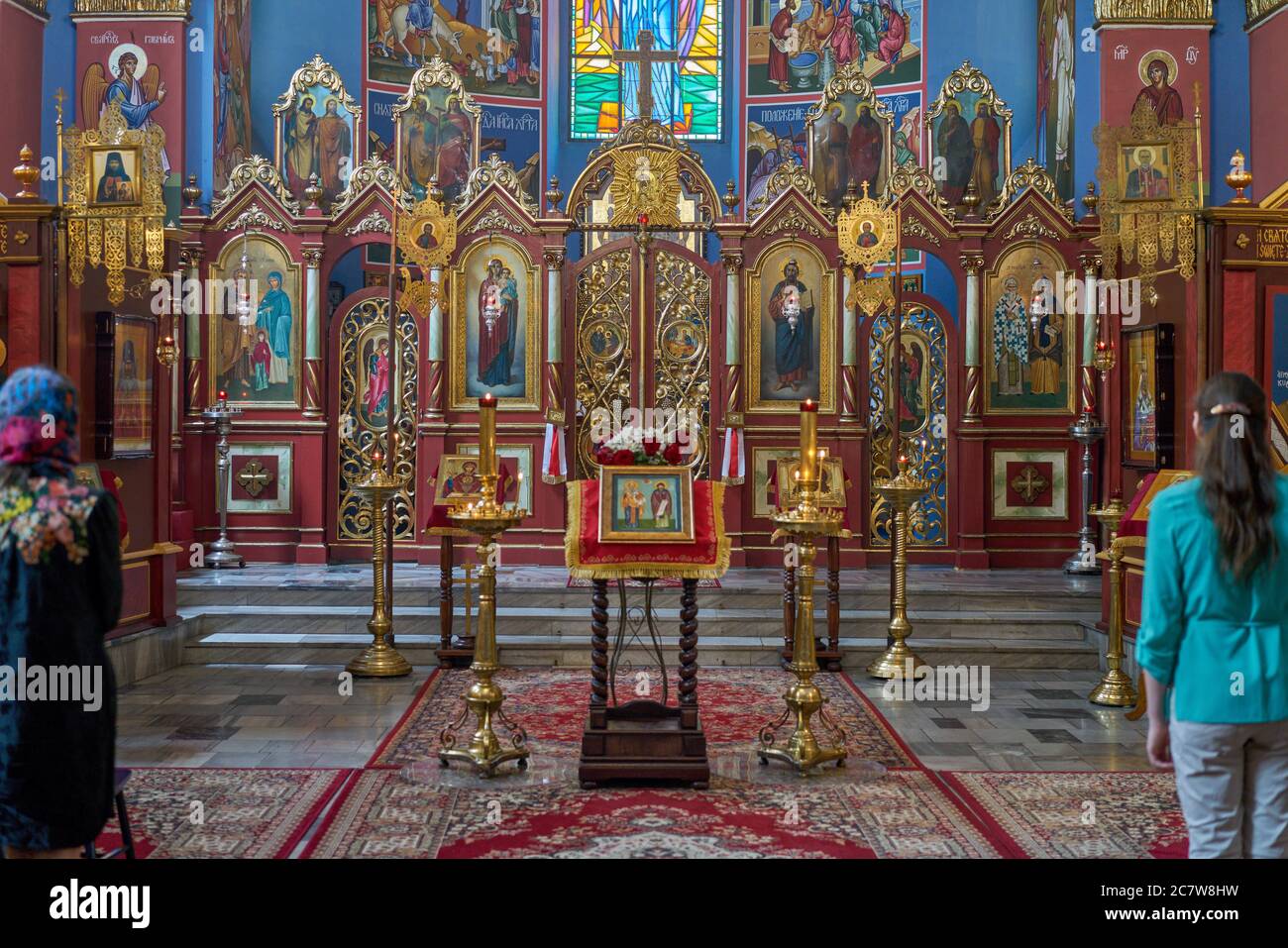Orthodox Cathedral of St Cyril and Methodius Wroclaw Stock Photo Alamy