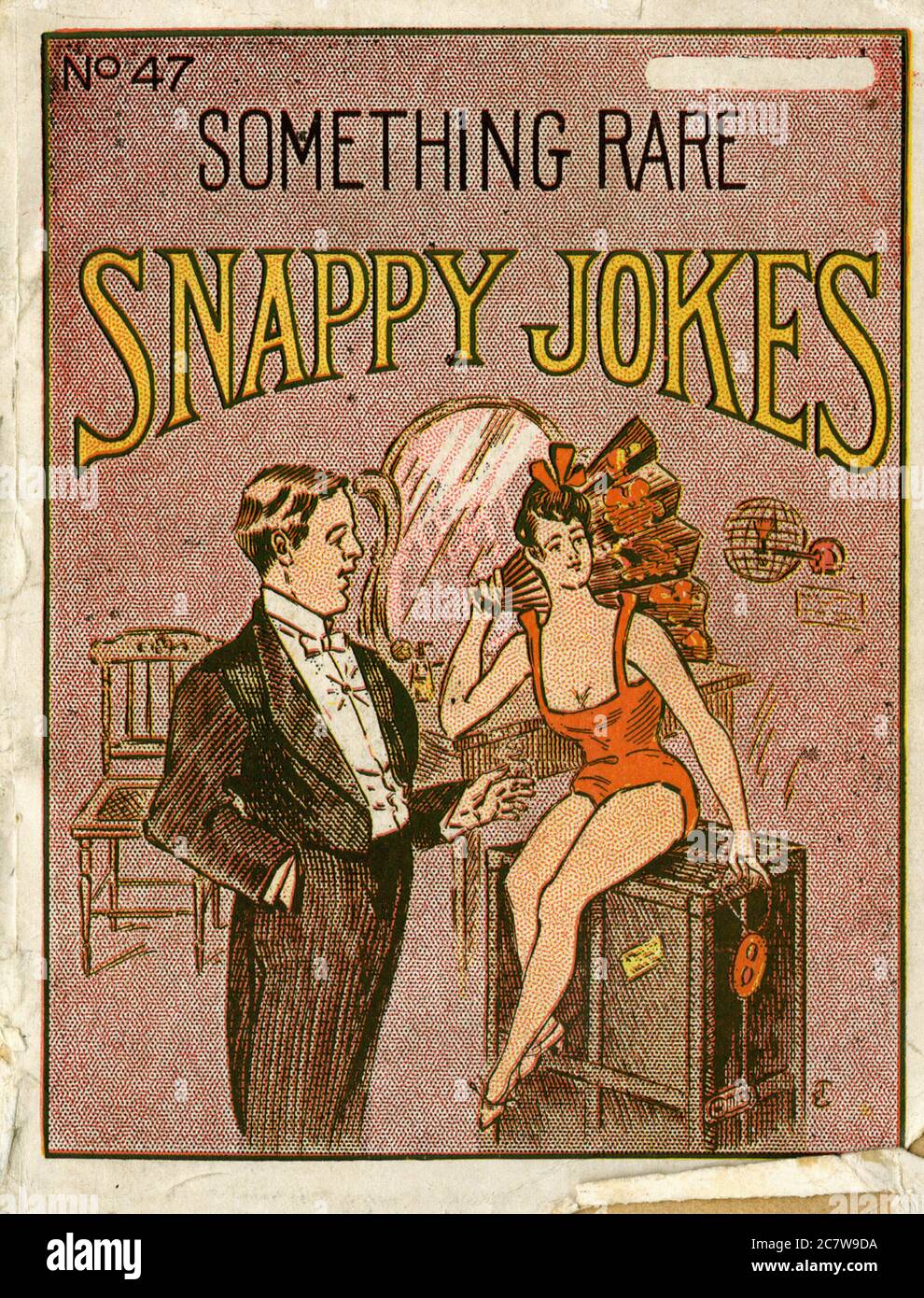 Snappy Jokes - Vintage early twenty century american jokes magazine Stock Photo