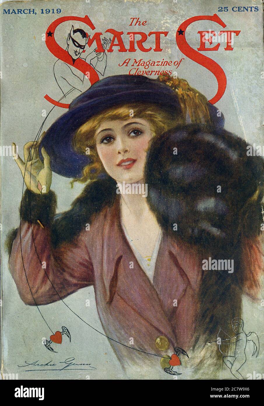 The Smart Set - March 1919 - Vintage american literary magazine Stock Photo