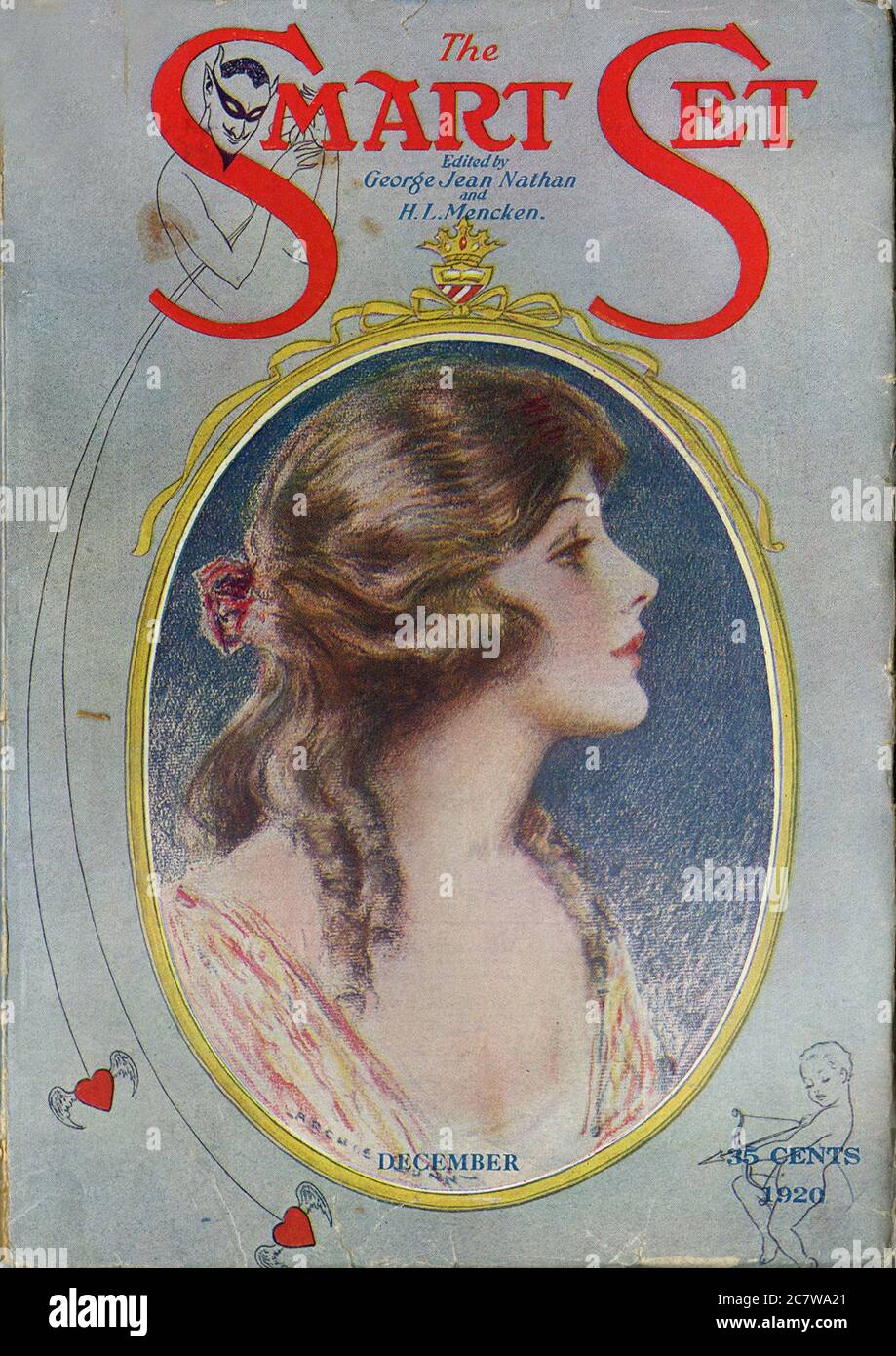 The Smart Set - December 1920 - Vintage american literary magazine Stock Photo
