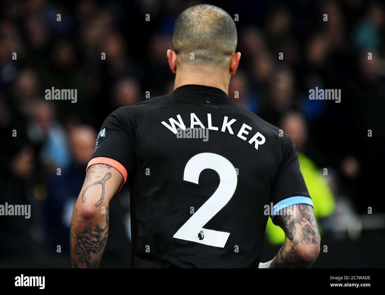 LONDON, ENGLAND - FEBRUARY 2, 2020: Kyle Walker of City pictured during the  2019/20 Premier League game between Tottenham Hotspur and Manchester City  at Tottenham Hotspur Stadium Stock Photo - Alamy