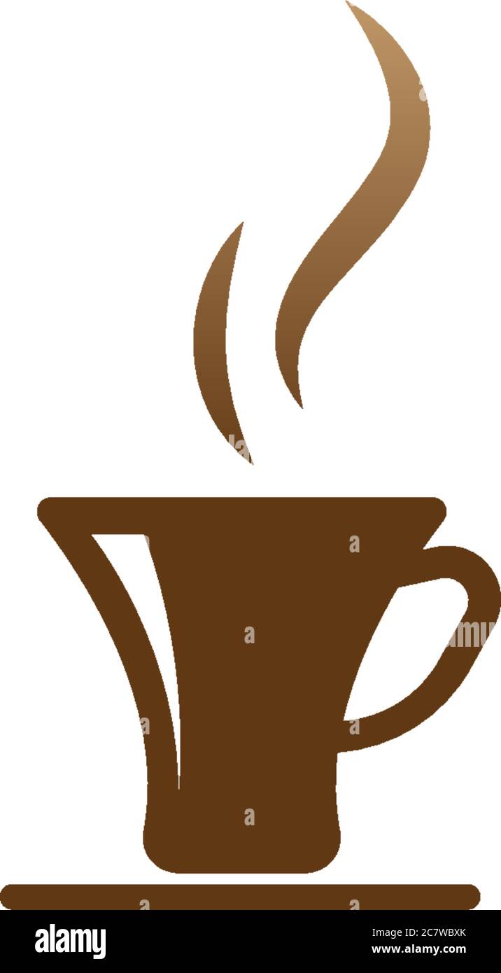 Coffee cup logo design vector cafe icon template Stock Vector Image ...