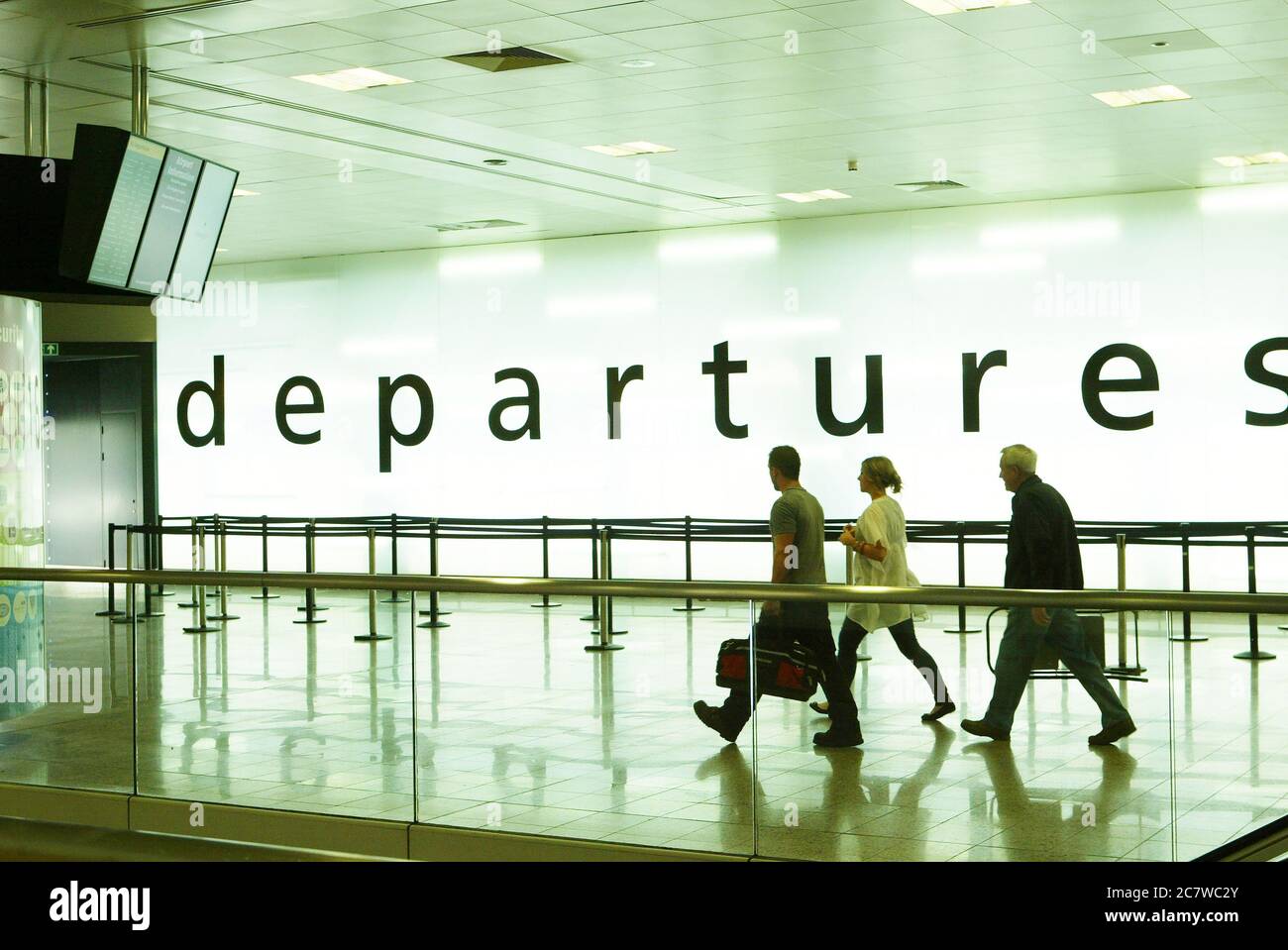 Glasgow Airport Stock Photo