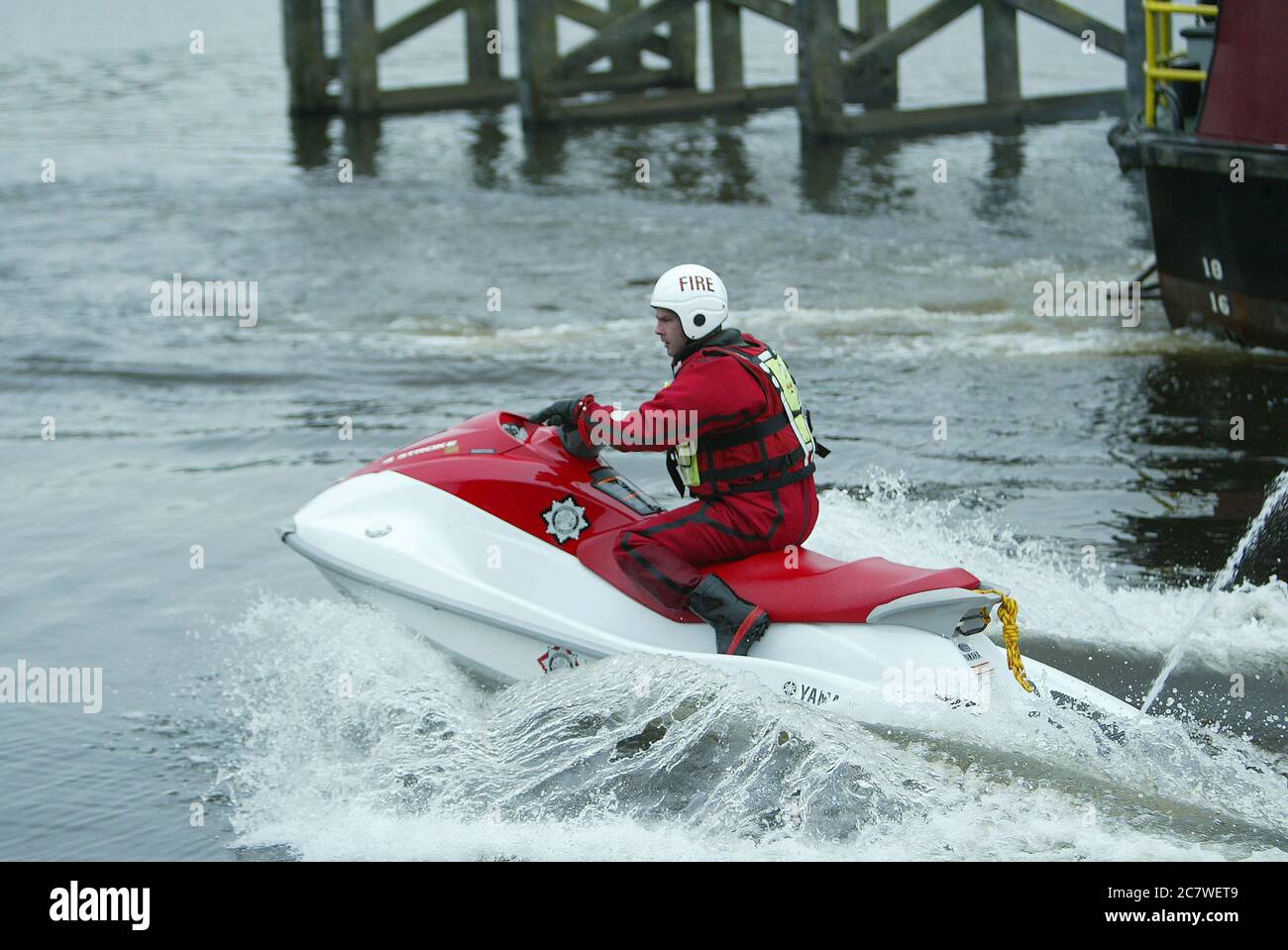 Scottish Fire & Rescue, Jet Ski Stock Photo Alamy