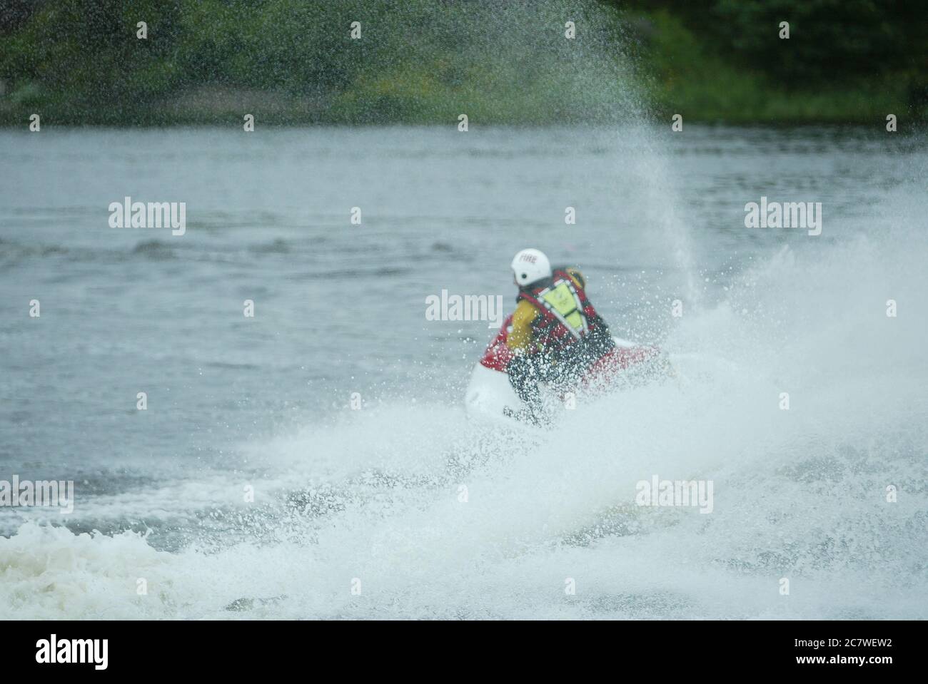 Scottish Fire & Rescue, Jet Ski Stock Photo Alamy