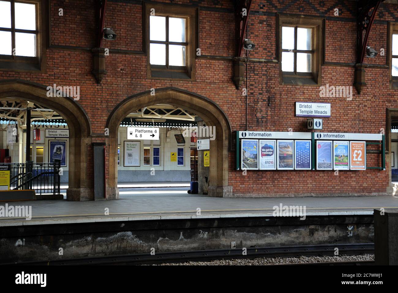 Platfrom5, Bristol Temple Meads Stock Photo Alamy