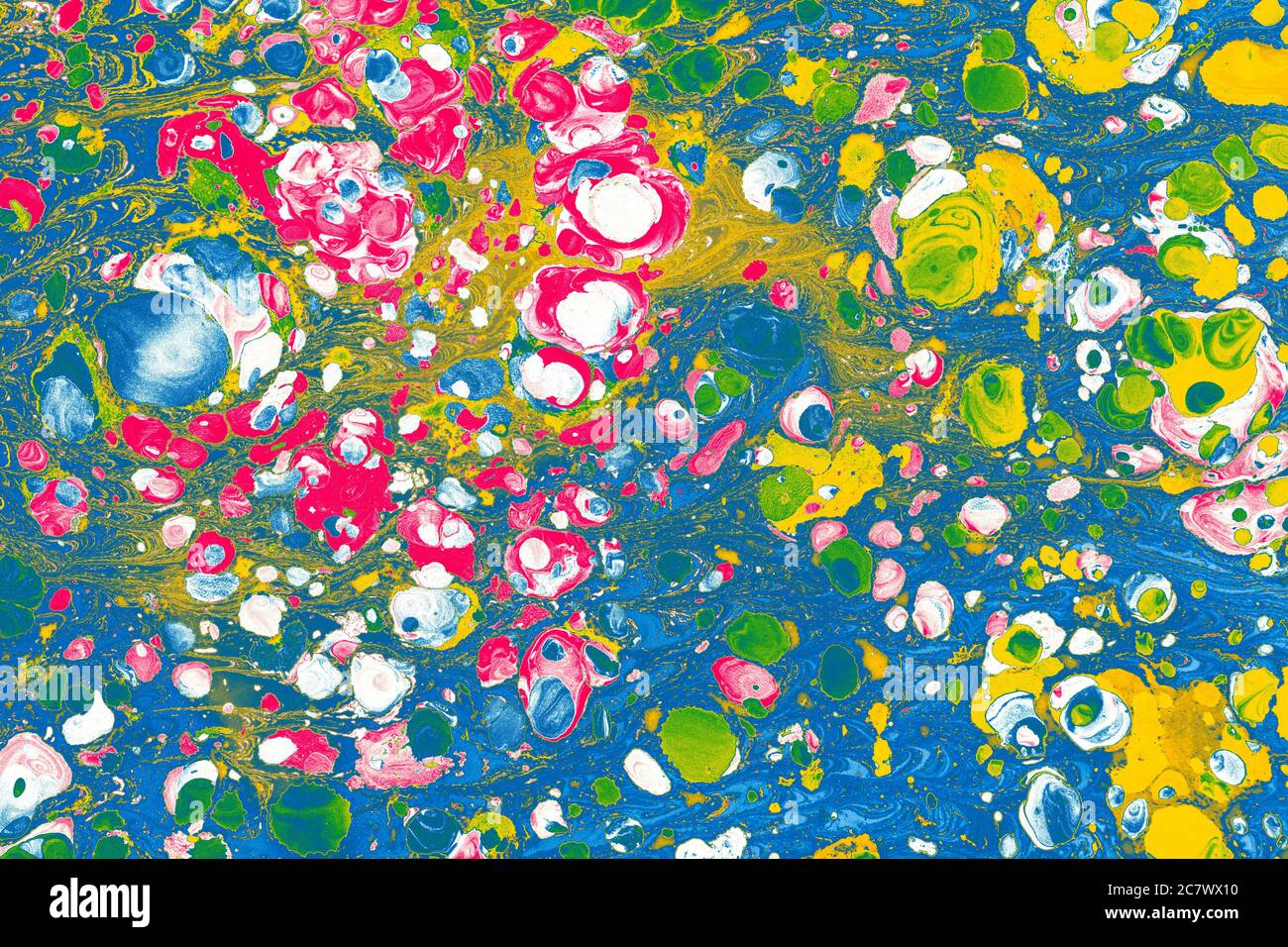 Abstract marbling pattern for fabric,  design.  marbling background texture Stock Photo