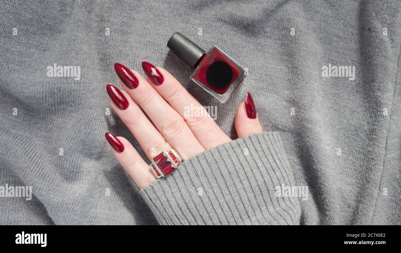 Blood Red Nail Polish, Vampire Nail Polish | Picture Polish