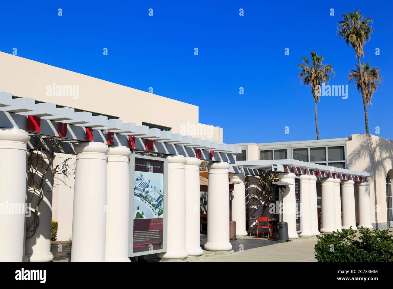 Museum of Contemporary Art, La Jolla, San Diego, California, USA Stock