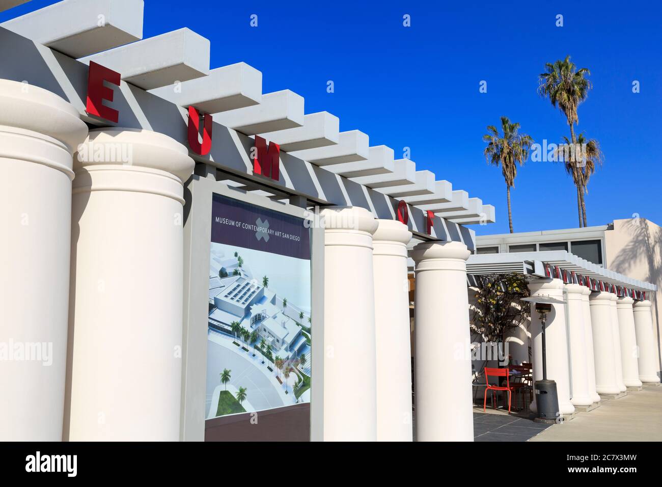 Museum of Contemporary Art, La Jolla, San Diego, California, USA Stock