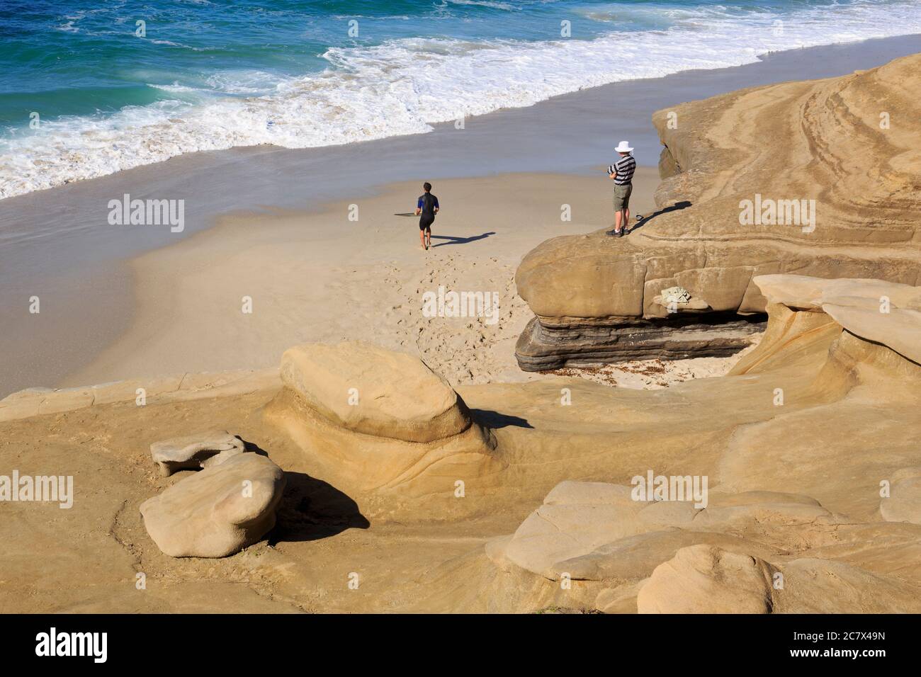Coastal erosion california hi-res stock photography and images - Alamy