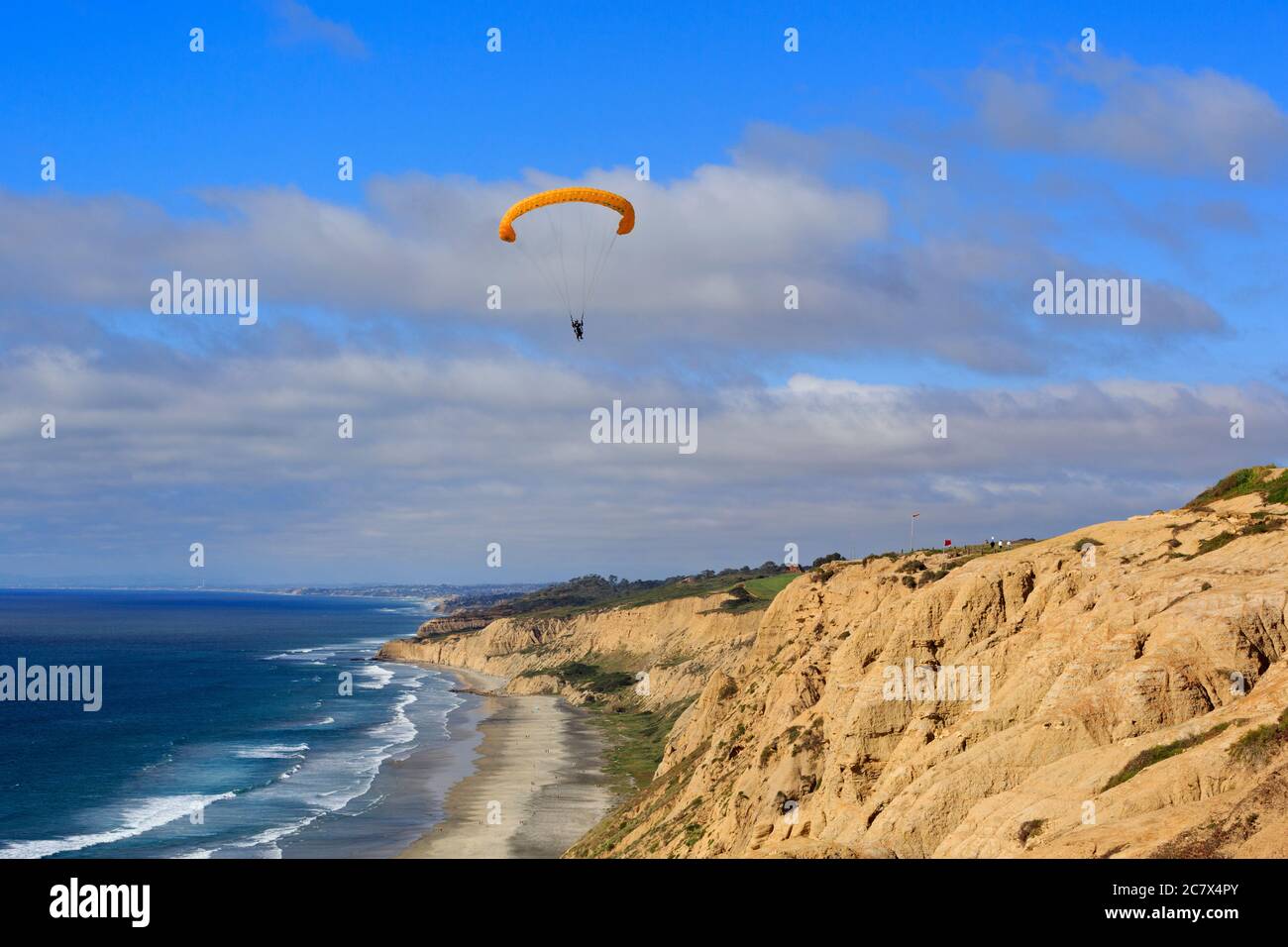 Torrey Pines Gliderport, La Jolla, San Diego, California, USA Stock ...