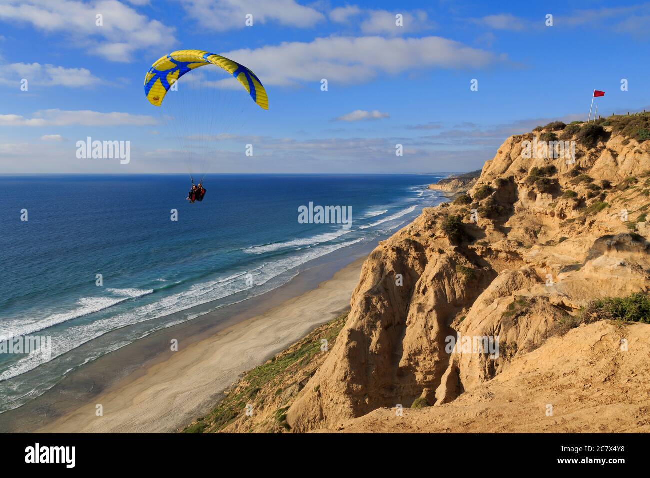 Torrey Pines Gliderport, La Jolla, San Diego, California, USA Stock ...