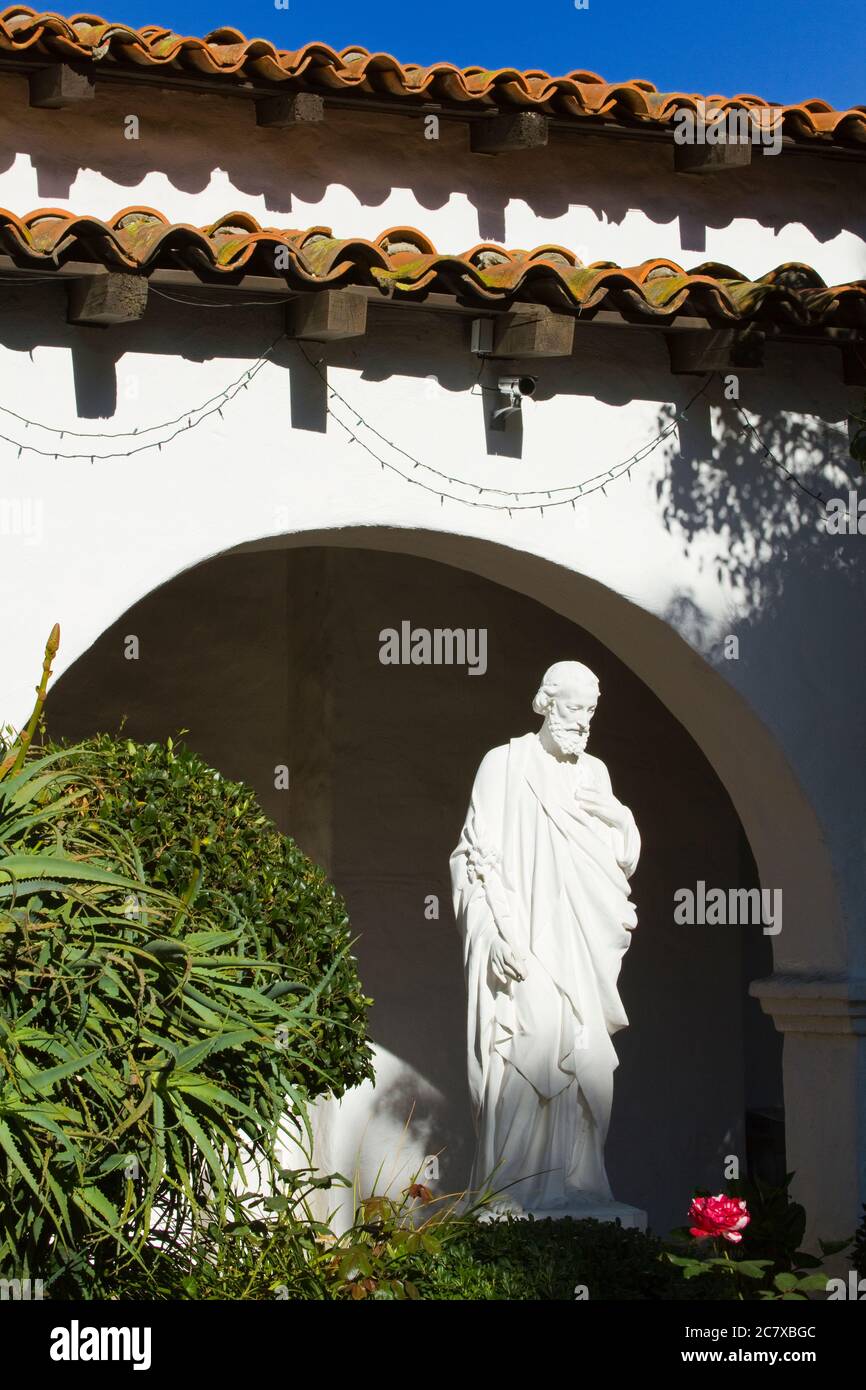 Statue of Saint Joseph , Mission Basilica San Diego de Alcala, San