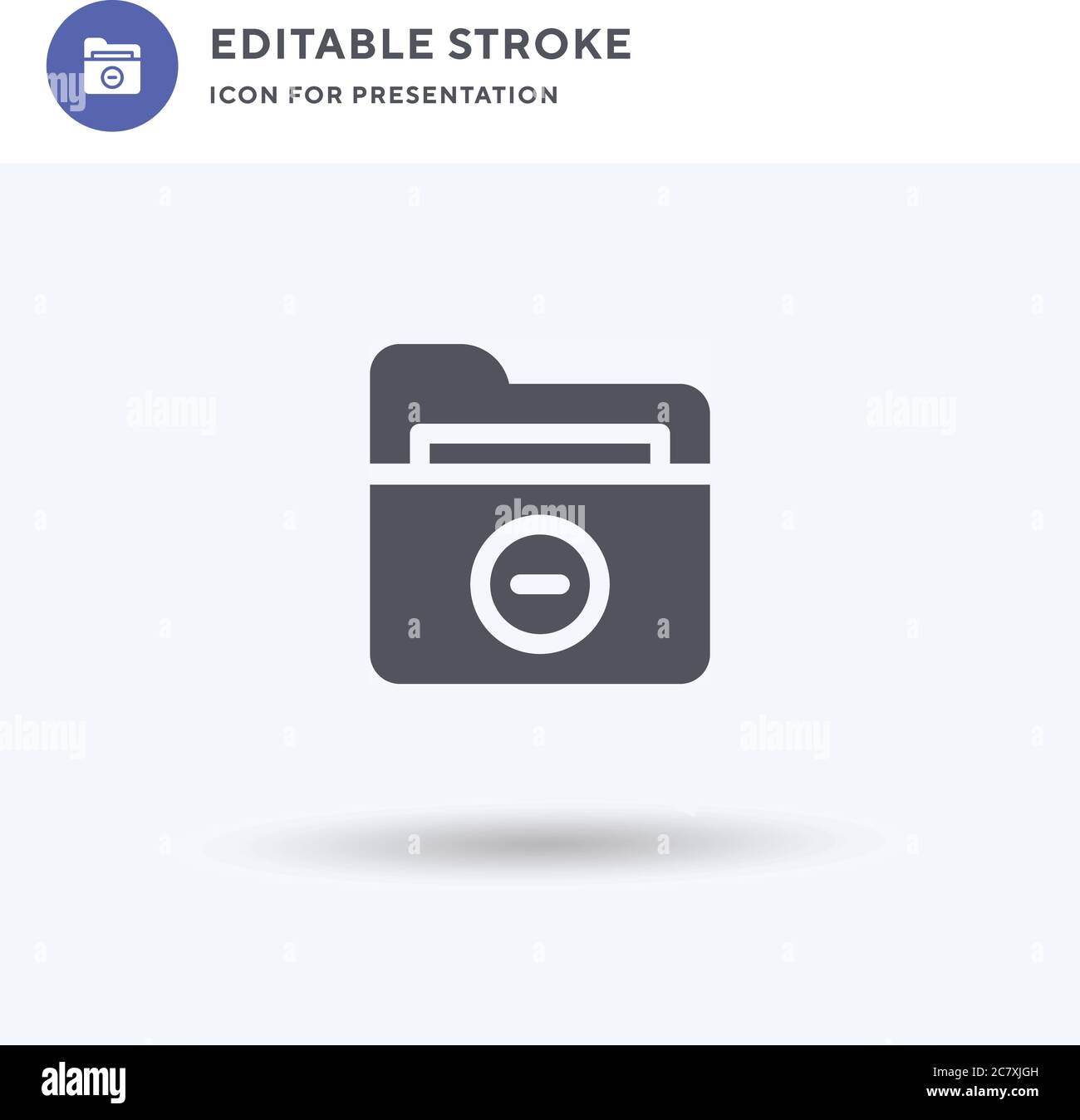Remove icon vector, filled flat sign, solid pictogram isolated on white ...
