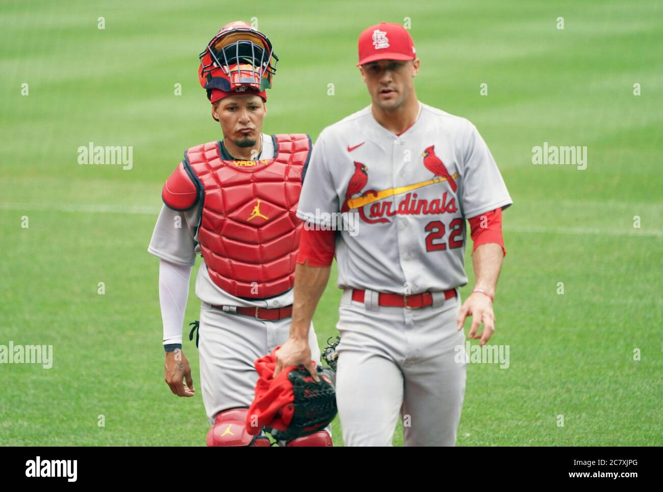 St. Louis, United States. 19th July, 2020. St. Louis Cardinals pitcher ...