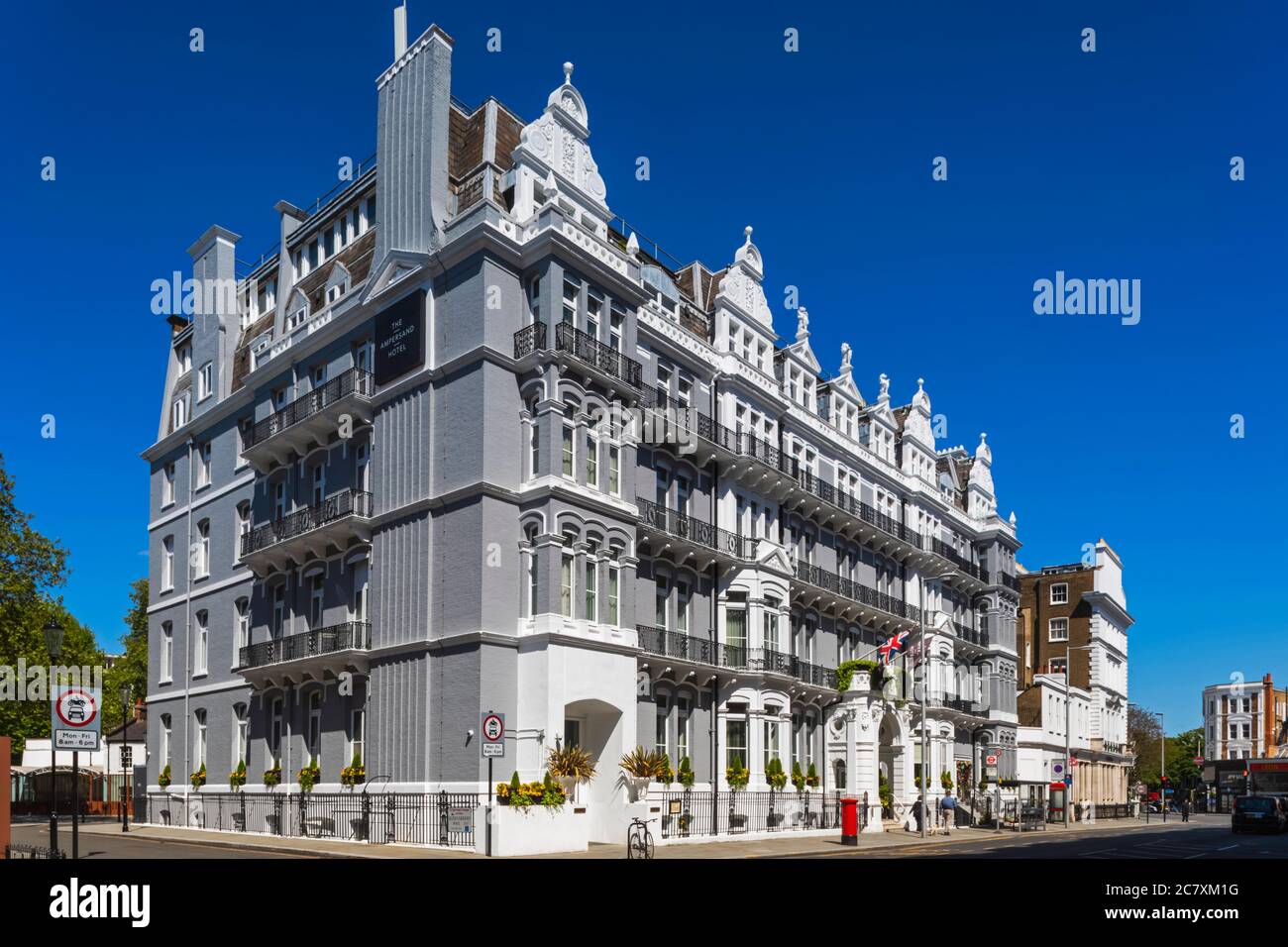 England, London, Westminster, Kensington and Chelsea, Knightsbridge,  Harrington Road, The Ampersand Hotel Stock Photo - Alamy