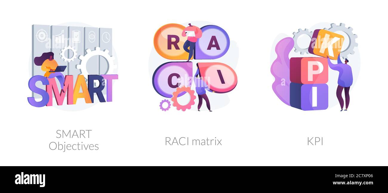 Performance plans and indicators vector concept metaphors Stock Vector ...