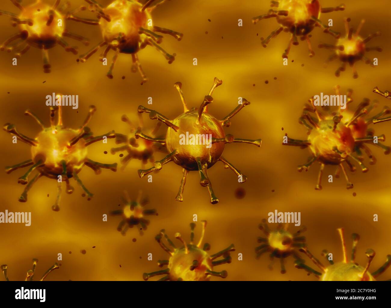 Viral infection human influenza hi-res stock photography and images - Alamy
