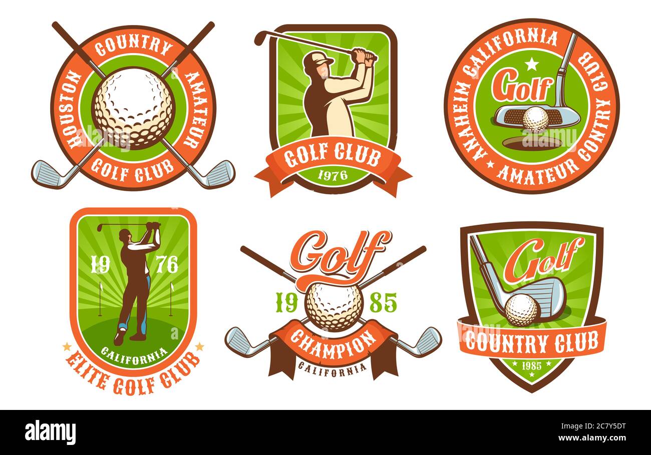 Golf Logo High Resolution Photography and Images - Alamy